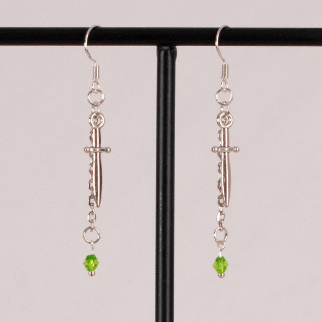 Little Athéna - Boucles d'oreilles argentées