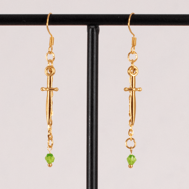 Little Athéna - Boucles d'oreilles dorées