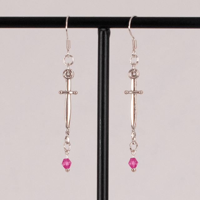 Little Athéna - Boucles d'oreilles argentées
