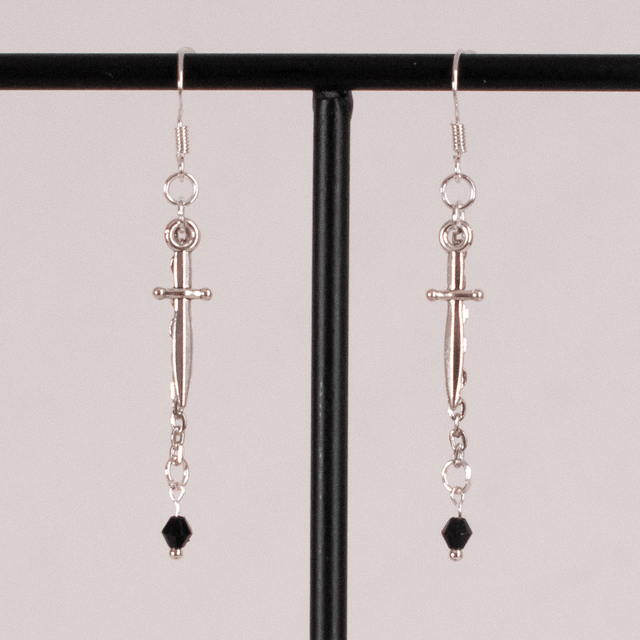 Little Athéna - Boucles d'oreilles argentées