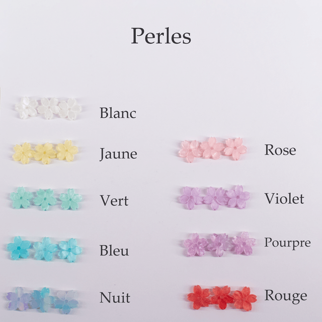 Iris - Boucles d'oreilles argentées