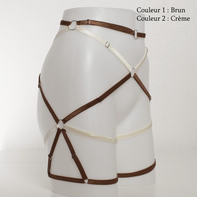 Harnais [Mix&Match] - Hanches - JB-002 - Bicolore
