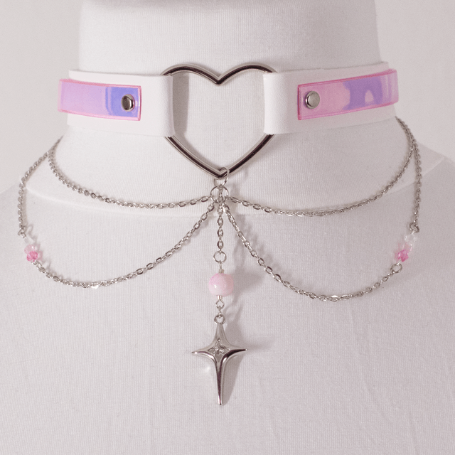 Aphrodite - Choker argenté