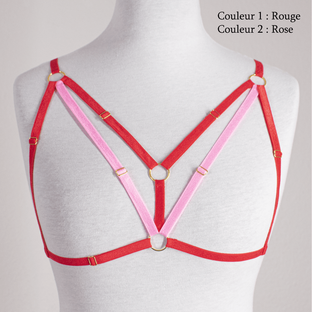 Harnais [Mix&Match] - Buste - HB-002 - Bicolore