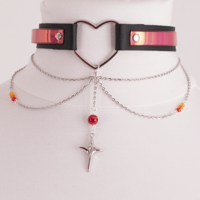 Aphrodite - Choker argenté