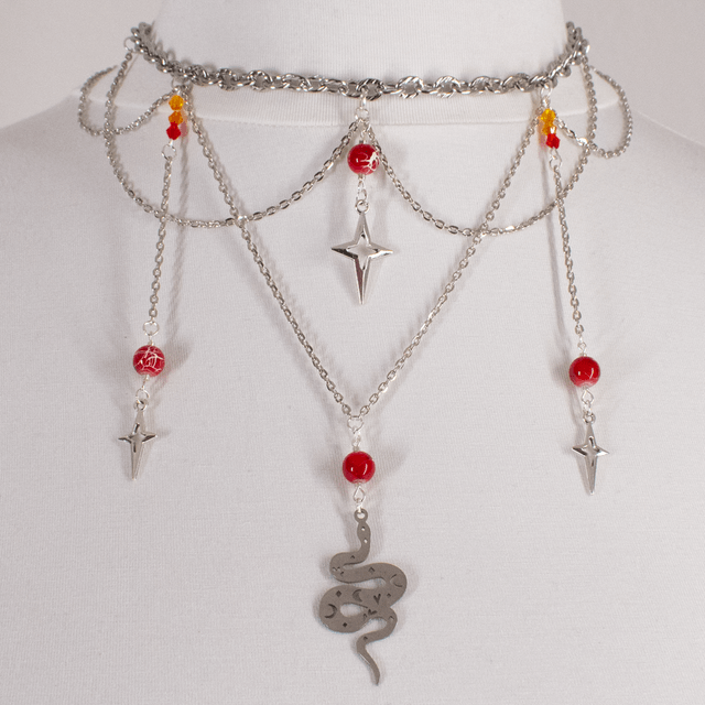 Déméter - Collier argenté