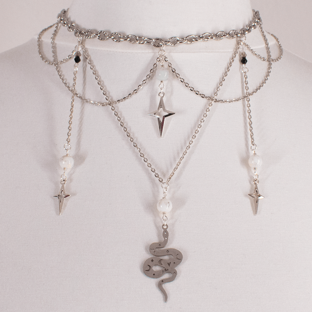 Déméter - Collier argenté