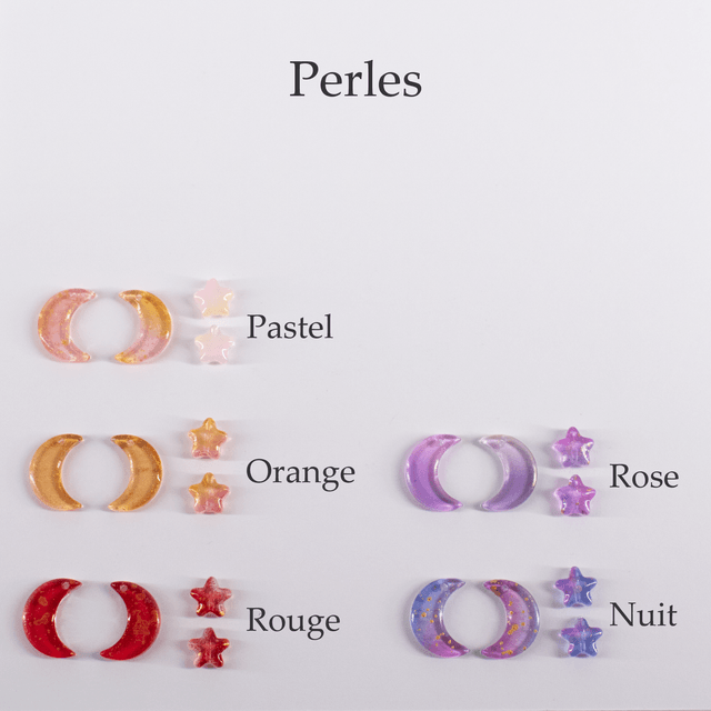 Astéria - Boucles d'oreilles dorées