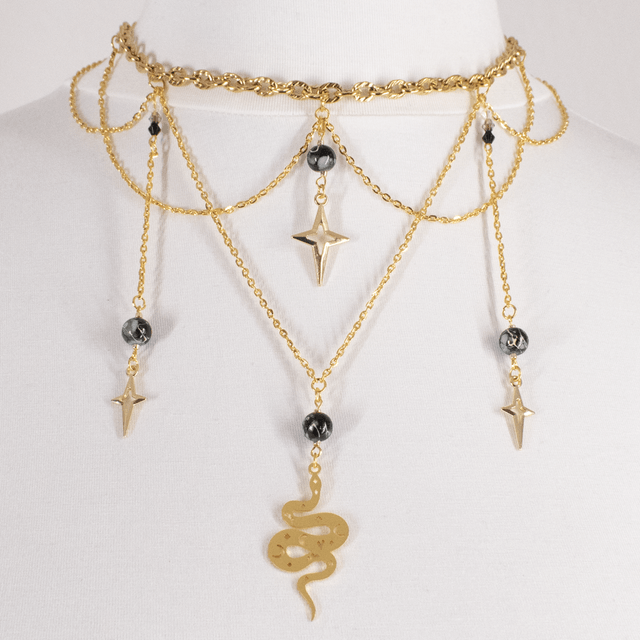 Déméter - Collier doré