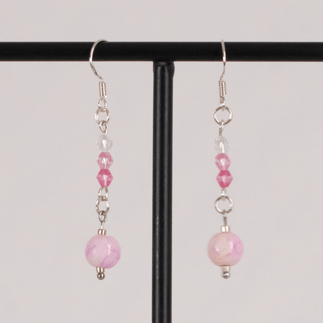 Déméter - Boucles d'oreilles argentées