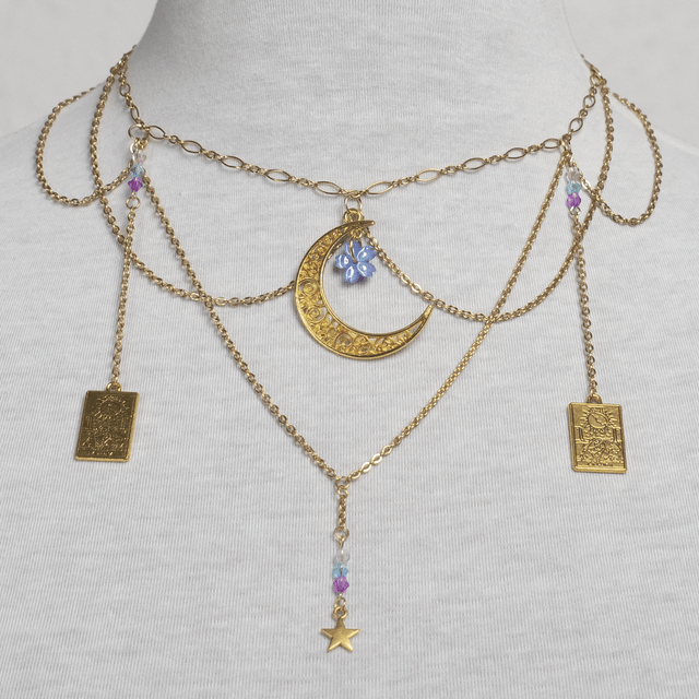 Iris - Collier doré