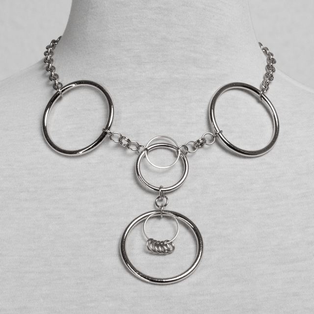 Tyché - Collier argenté