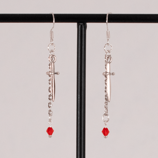 Little Athéna - Boucles d'oreilles argentées