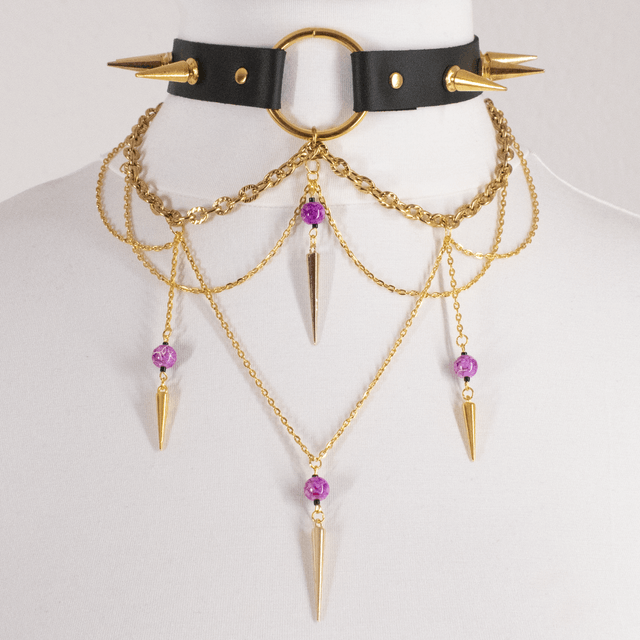 Achlys - Choker doré