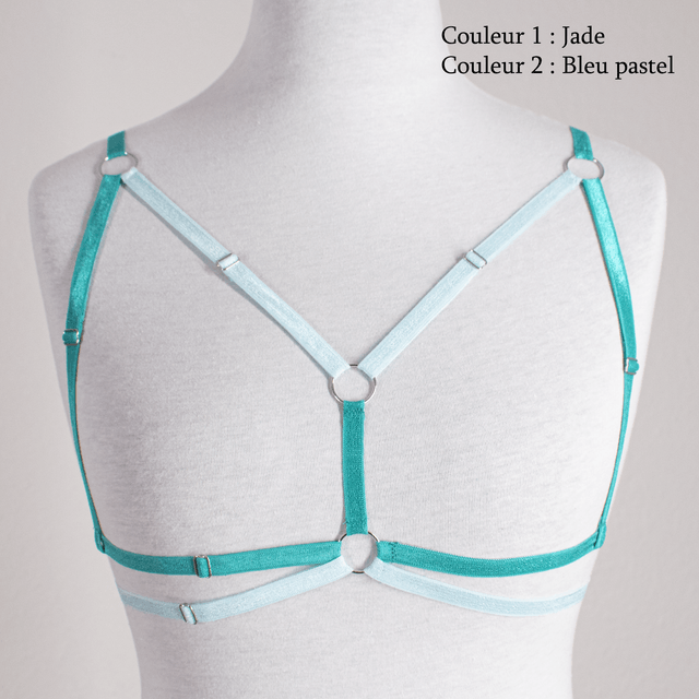 Harnais [Mix&Match] - Buste - HB-003 - Bicolore