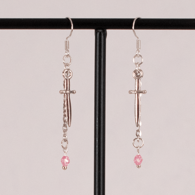 Little Athéna - Boucles d'oreilles argentées