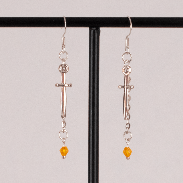 Little Athéna - Boucles d'oreilles argentées