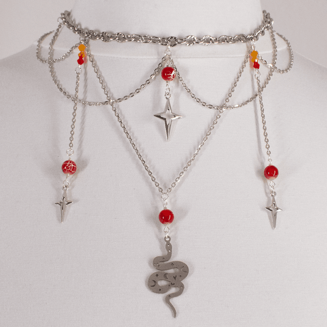 Déméter - Collier argenté