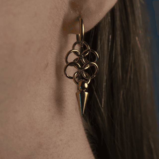 Little Ishtar - Boucles d&#039;oreilles dorées