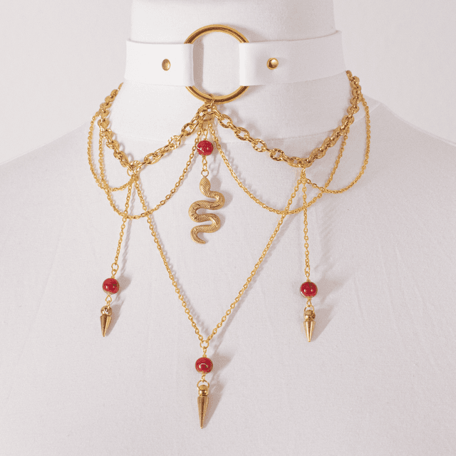 Circé - Choker doré