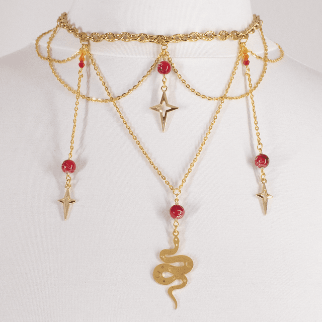 Déméter - Collier doré