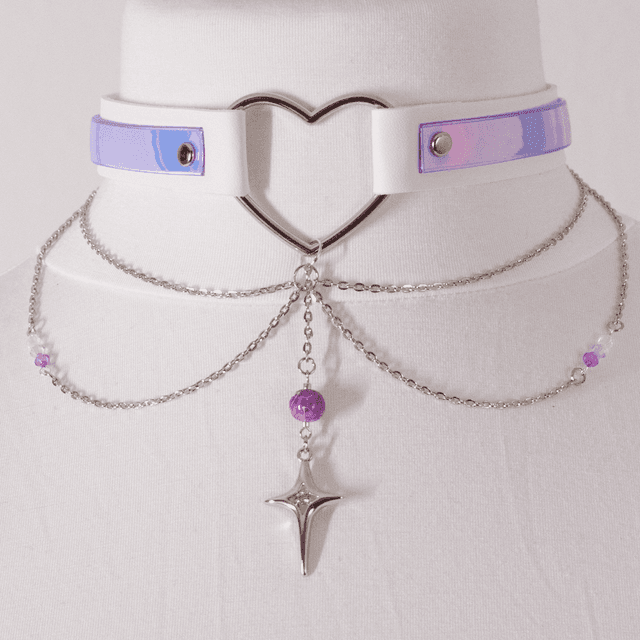 Aphrodite - Choker argenté