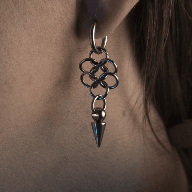 Little Ishtar - Boucles d&#039;oreilles argentées